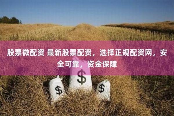 股票微配资 最新股票配资，选择正规配资网，安全可靠，资金保障